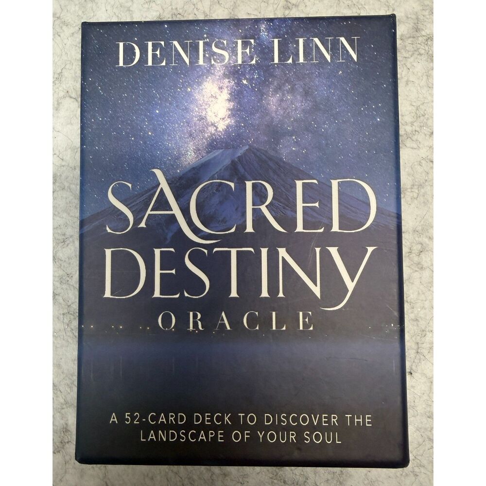 Sacred Destiny Oracle Cards by Denise Linn. Open Box, Unused